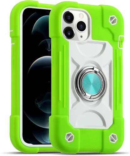 Miniatura 14 de MARKILL Funda compatible con iPhone Air de 6.5 pulgadas 2025 con soporte de anillo giratorio de 360 grados, protección contra caídas de grado