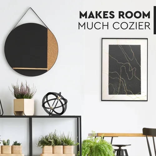 Miniatura 6 de Esfera decorativa para decoración del hogar, negro y dorado, pintada a mano, bolas decorativas modernas para sala de estar, dormitorio, cocina