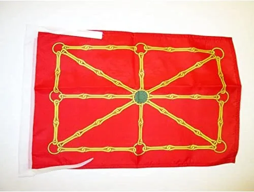 Miniatura 1048 de Bandera de México AZ FLAG, 45.7 x 30.5 cm, con cordones - Pequeñas banderas mexicanas de 30 x 45 cm - Bandera de 45.7 x 30.5 cm
