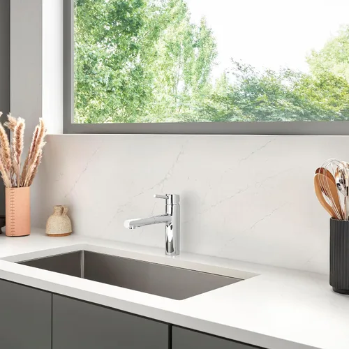 Miniatura 6 de GROHE 31453001 Concetto Grifo de cocina extraíble con pulverizador Cromo
