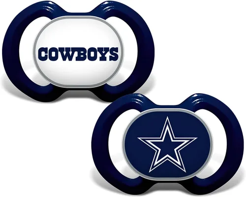 Miniatura 42 de Baby Fanatic NFL - Chupetes unisex para bebé, 2 unidades 3-Varios