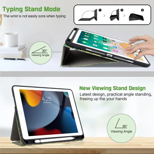 Miniatura 4 de Funda para iPad de 9ª/7ª/8ª generación de 10.2 pulgadas, compatible con iPad Pro de 10.5 pulgadas, funda para iPad Air de 3ª generación de 10.5