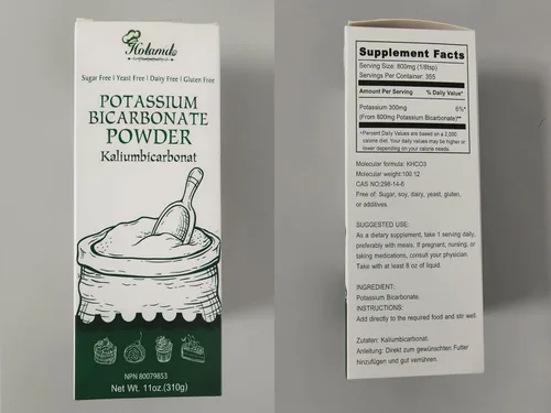 Miniatura 7 de Bicarbonato de potasio de 11 onzas, polvo de bicarbonato de potasio 100% puro, suplemento mineral de grado alimenticio para plantas, pasteles