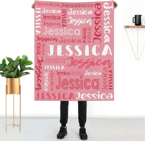 Miniatura 24 de Mantas de bebé personalizadas para niñas y niños con nombre, mantas de bebé personalizadas con nombre, mantas personalizadas para niños, artículos