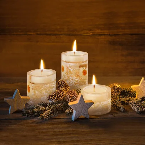 Miniatura 6 de Portavelas de resina, juego de 3 moldes cilíndricos de silicona para candelabro epoxi para resina epoxi DIY portavelas de cristal, decoración