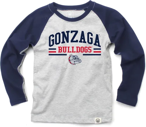 Miniatura 57 de Wes and Willy NCAA playera raglán de manga larga para niños