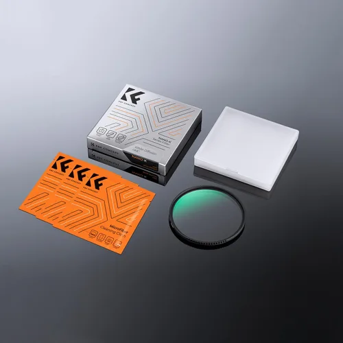 Miniatura 8 de K&F CONCEPT Filtro de niebla blanca de 1/4 de 2.165 in, 18 recubrimientos multicapa, filtro de difusión blanco suave de ensueño con paños