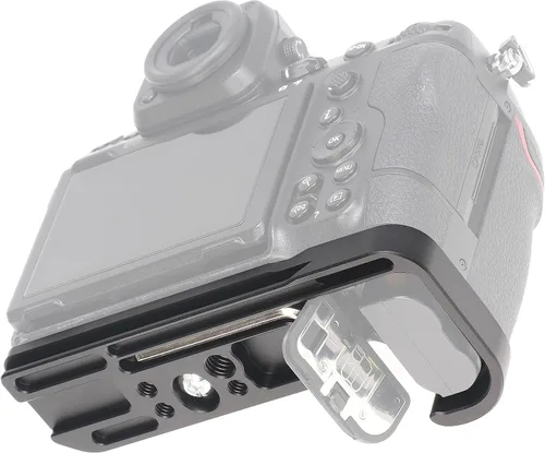 Miniatura 5 de FOTGA Z8 Placa de cámara Arca Swiss de liberación rápida para cámara Nikon Z8 sin espejo, agujeros inferiores de 1/4 pulgadas 3/8 pulgadas