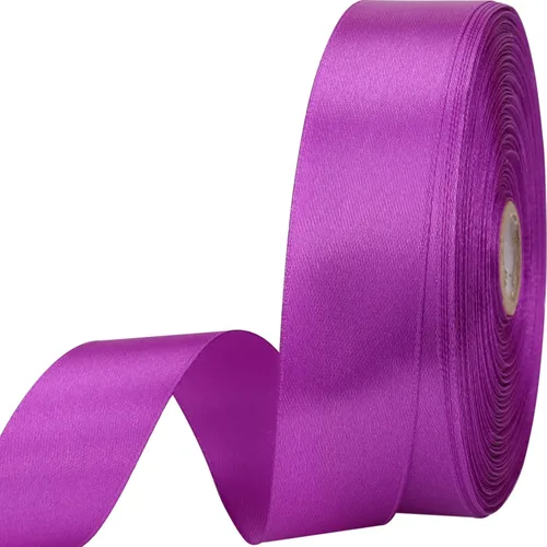 Miniatura 71 de Cinta de satén dorada de 1 pulgada de 50 yardas para envolver regalos, bodas, manualidades, Navidad, Pascua, flores, cabello, decoraciones de Dorado