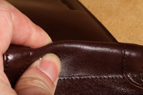 Miniatura 4 de MANBANG - Cartera de piel de vacuno con capacidad extra para hombre