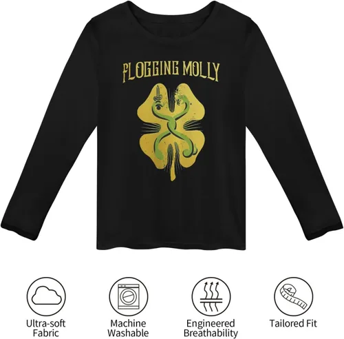 Miniatura 5 de Women's Fall Long Sleeve Tshirts Womens Fashion Shirt Tops Crew Neck T-Shirts Clothing