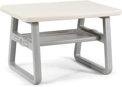 Miniatura 6 de Costzon Juego de mesa y silla para niños, mesa de actividades para niños y 2 sillas con estante de almacenamiento para artes infantiles