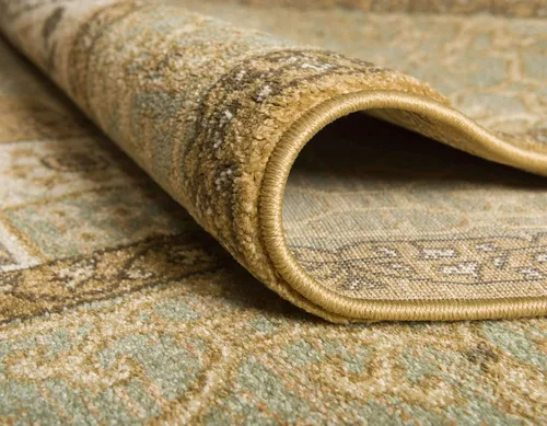Miniatura 4 de Unique Loom Palace Collection - Alfombra Saray (2 pies x 3 pies 1 pulgada, rectangular, crema/marrón claro)