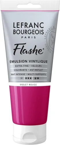 Miniatura 39 de Lefranc Bourgeois Flashe - Pintura de vinilo, tubo de 2.7 onzas, color blanco