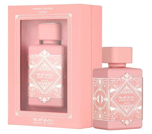 Miniatura 3 de Lattafa Bade'e Al Oud Noble Blush para Unisex Eau de Parfum en Spray, 3.4 Onzas / 100 Ml