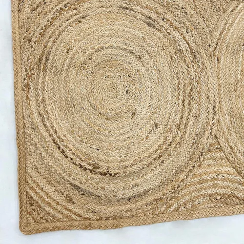 Miniatura 8 de Collection - Alfombra de pasillo de yute natural de 3 x 10 pies, para corredor de cocina, pasillo, interior, beige hueso, NR-04-3x10 pies Beige