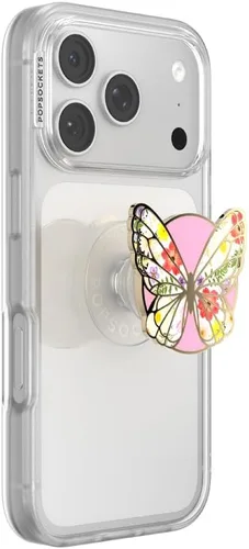Miniatura 9 de PopSockets - Agarre para teléfono con soporte expandible, agarre adhesivo - Flutterby