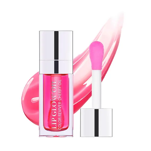 Miniatura 11 de Aceite hidratante para labios, brillo labial hidratante, aceite de labios voluminoso, brillo no pegajoso de larga duración, tinte de aceite