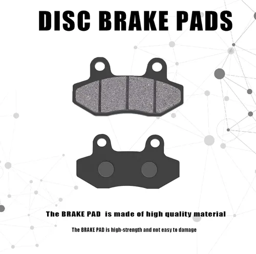 Miniatura 2 de Juego de 2 pares de pastillas de freno para 150cc 200cc 250cc ATV Dirt Bike Pit Bike Go Kart, Yerf-Dog Spiderbox 150cc GX150 go kart Gy6 49cc 50cc
