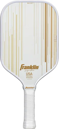 Franklin Sports Paletas Profesionales de Pickleball - Serie Signature Paleta Profesional de Pickleball con Superficie MaxGrit - Paletas de Pro