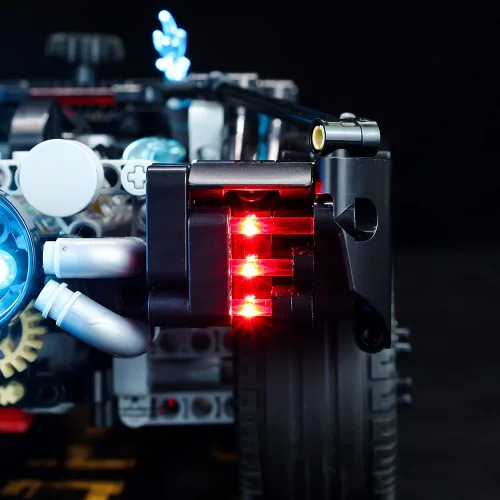 Miniatura 9 de Kyglaring Juego de luces LED compatibles con Lego Technic The Batman – Batmobile 42127 Kit de construcción – sin juego de Lego (versión clásica)