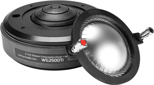 Miniatura 5 de PRV AUDIO WG2500Ti Controlador de bocina de alta frecuencia de salida de 200 vatios de 2 "8 ohmios 107dB PRO Audio Titanio controlador de compresión