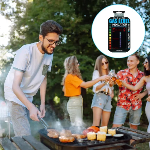 Miniatura 5 de Indicador de nivel de gas, indicadores de nivel de combustible, etiqueta engomada para tanque de propano pequeño, para el hogar, cocina, barbacoas