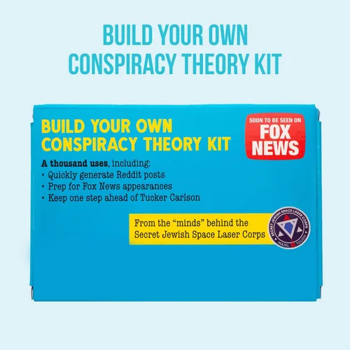 Miniatura 5 de Crea tu propio kit de teoría de conspiración - Divertidos juegos de palabras con imanes de nevera para adultos (451 fichas de palabras)