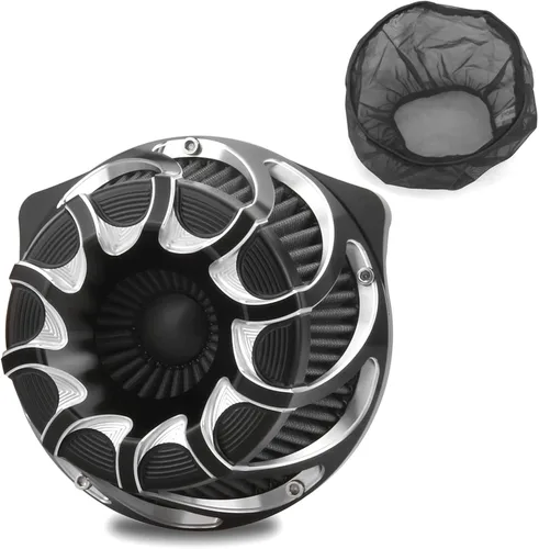 Kit de filtro de filtro de aspiración de aire de motor CNC de corte de borde de aluminio M8 apto para 2017-2020 FLHXS Street Glide Special Touring