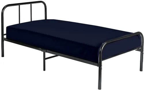 Miniatura 8 de Sábana bajera ajustable para catre de 30 x 75 pulgadas, 100% algodón egipcio, 1 pieza sábana inferior tamaño catre solamente, perfecta para cama