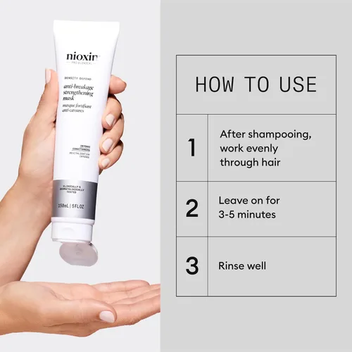 Miniatura 5 de Nioxin Density Defend Anti-Breakage Strengthening Mask For Damaged, Colored, Thinning Hair Intense Conditioning Protects Against Breakage
