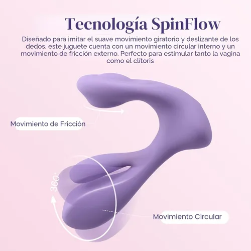 Miniatura 2 de Vibrador de Tracy's Dog para mujeres - Juguetes sexuales portátiles con molienda del clítoris y rotación del punto G para estimulación dual, 10