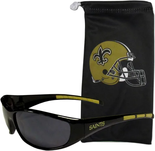 Miniatura 6 de Siskiyou NFL Unisex Wrap Sunglasses and Bag Set