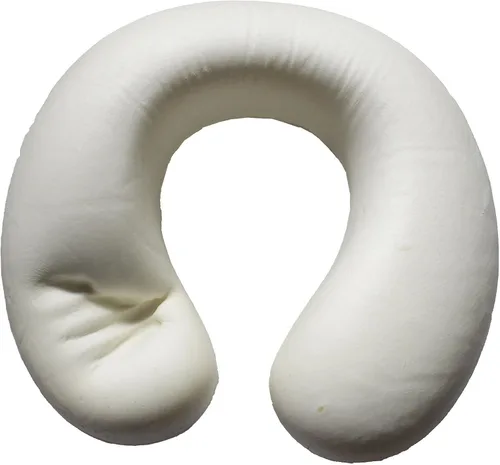Miniatura 6 de Almohada de viaje en forma de U de espuma viscoelástica Soporte para el cuello Cojín de reposacabezas (negro)