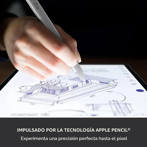 Miniatura 2 de Logitech Crayon - Lápiz digital para iPad (solo compatibilidad con puerto USB C) con tecnología Apple Pencil, precisión de píxeles sin retraso