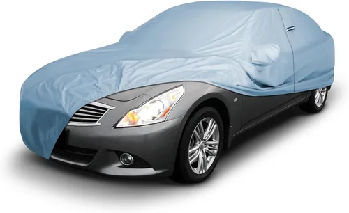 iCarCover Compatible con: [Infiniti Q40] 2015-2017 Premium Funda completa para coche, impermeable, resistente a todo tipo de clima, personalizada