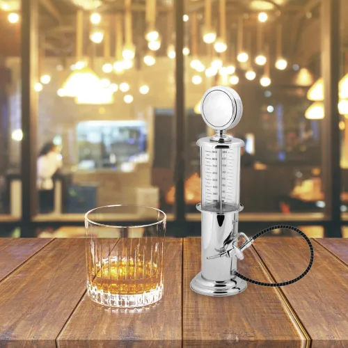 Miniatura 3 de Dispensador de torre de cerveza Tiiyee, dispensador de bebidas, bomba de gas de torre 1000cc Liquor Keg Wine Station Awesome Alcohol Container