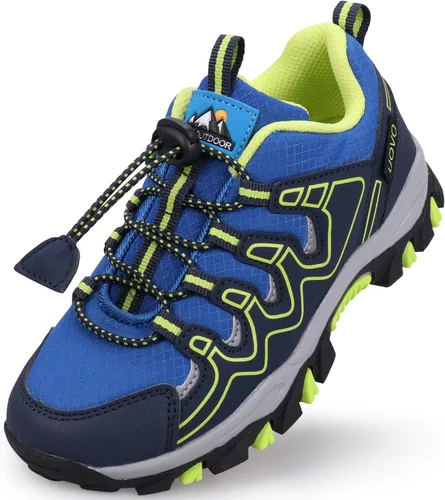 UOVO Tenis para niños y niñas, para senderismo, correr, caminar al aire libre, tenis impermeables antideslizantes (niños pequeñosgrandes