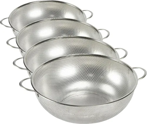 Miniatura 6 de Chef Craft Select Colador microperforado, 5 cuartos de galón, acero inoxidable