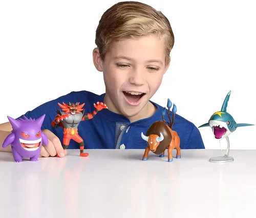 Miniatura 4 de Pokémon Figura de batalla con función de 4.5" - Gengar