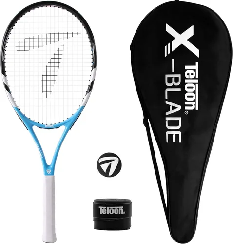 Miniatura 13 de Teloon Raquetas de tenis recreativas para adultos - Raqueta de tenis de 27 pulgadas para hombres y mujeres, estudiantes universitarios, raqueta