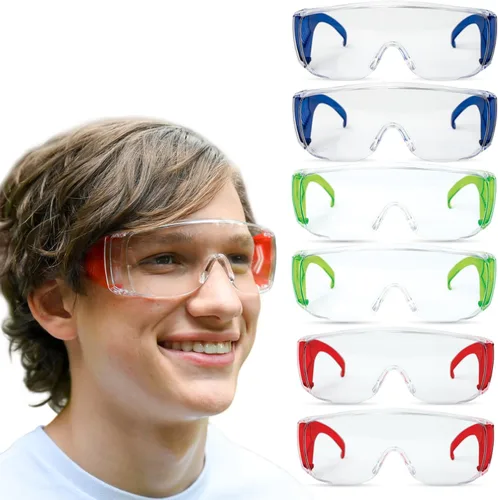 Miniatura 11 de BISON LIFE Gafas de seguridad para niños, gafas protectoras para niños a granel, ANSI Z87.1, gafas de seguridad para niños, paquete de gafas
