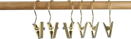 Miniatura 9 de Ganchos para botas de 4.5 pulgadas, ganchos de metal dorados para colgar guantes, zapatos, ganchos de lavandería, extensiones de cabello, clips