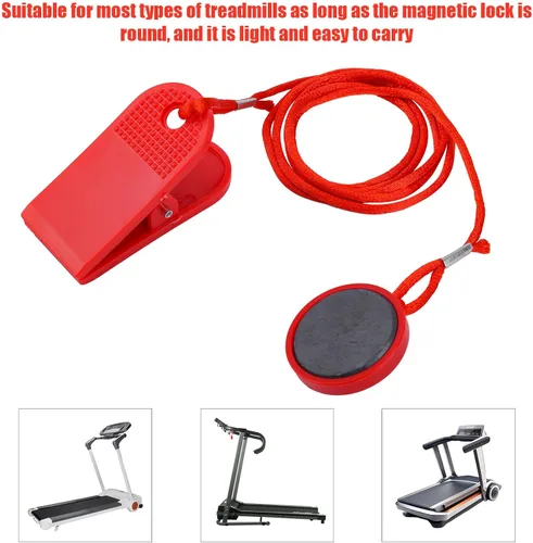 Miniatura 4 de Magnetic Safety Switch, Round Magnet Treadmill Safety Key Replacement Universal Treadmill Magnet Safety Key Treadmill Magnets Treadmill Parts