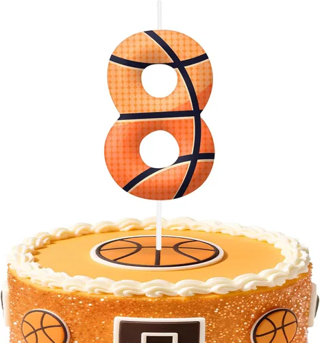 Miniatura 113 de Velas de cumpleaños con el número 0 de béisbol, decoración de pastel con temática de béisbol para niños y niñas, decoraciones de pasteles