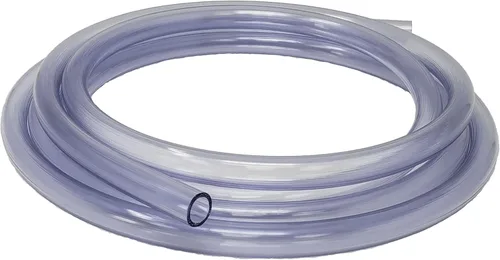 Miniatura 5 de LDR 516 B1210 tubo de nylon trenzado, 1/2 pulgada diámetro interno x 10 pies, claro Transparente