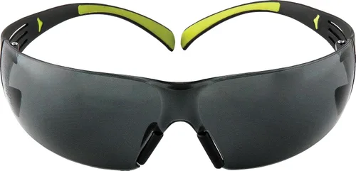 3M Gafas de seguridad, SecureFit serie 400, paquete de 20, antivaho y antiarañazos, patillas de doble inyección, puente nasal suave, lente gris,
