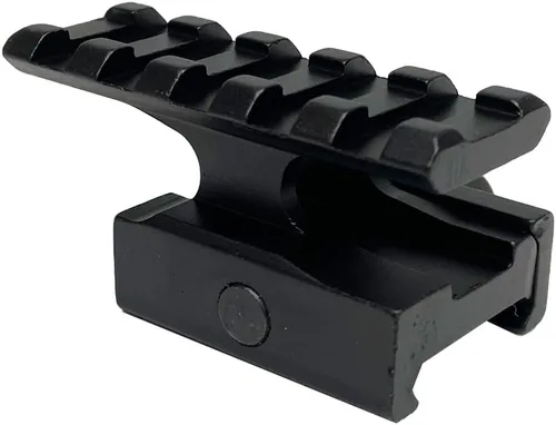 Miniatura 7 de FSI 1"/0.83"/0.5" Montaje en elevador 5 ranuras transparente Weaver/Picatinny Rail Mount