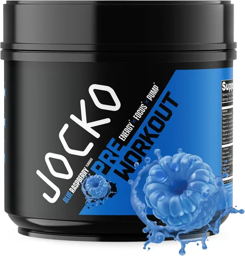 Jocko Fuel Ultimate Polvo Pre-Entrenamiento - Bebida energética en polvo para antes del entrenamiento para hombres y mujeres - Mezcla nootrópica sin