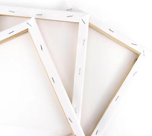 Miniatura 7 de Paquete de 6 lienzos para pintar con 8 x 10, lienzos en blanco estirados enmarcados, suministros de pintura, tableros de arte, paneles de lienzo